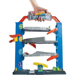 Mattel Hot Wheels City Stunt Γκαράζ Play Set GNL70