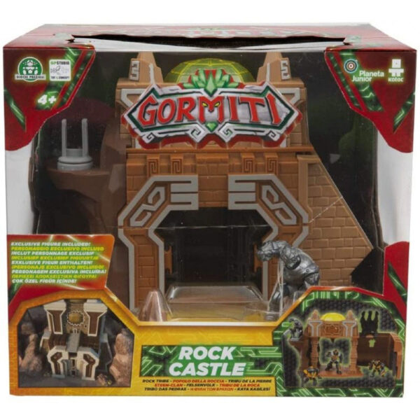 GIOCHI PREZIOSI Gormiti Series 2 Mini Playset Βράχος Και Φωτιά - 2 Σχέδια GRE07000