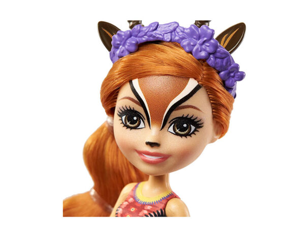 Mattel Enchantimals Gabriela Gazelle Κούκλα Και Racer Ζωάκι Φιλαράκι Κούκλες FNH22 / GTM26