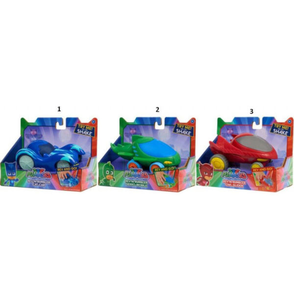 GIOCHI PREZIOSI Pj Masks Πιτζαμοήρωες Όχημα Με Φιγούρα - 3 Σχέδια PJM30000