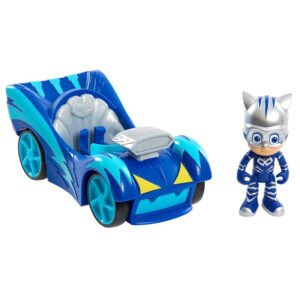 GIOCHI PREZIOSI PJ Masks - Πιτζαμοήρωες Οχήματα Speed Booster Με Φιγούρα Cat-Car PJM60200