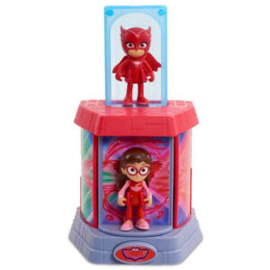 GIOCHI PREZIOSI Pj Masks - Πιτζαμοήρωες Νέος Θάλαμος Μεταμόρφωσης Και 2 Φιγούρες - 3 Σχέδια PJMA0000