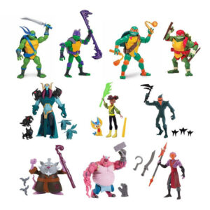 GIOCHI PREZIOSI Teenage Mutant Ninja Turtles Rise Of The ΤΜΝΤ Βασική Φιγούρα Δράσης - 10 Σχέδια TUAB0A11