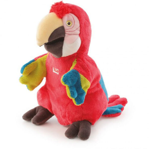 GIOCHI PREZIOSI Trudi Puppets Λούτρινη Μαριονέτα Παπαγάλος TUD80000