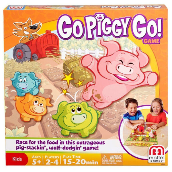 Mattel Επιτραπέζιο Παιδικό Go Piggy Go - Τα Γουρουνάκια Y2552