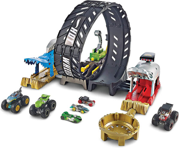 Mattel Hot Wheels Monster Trucks Epic Loop Challenge Σούπερ Λούπ Σετ Παιχνιδιού ΜΤ GKY00
