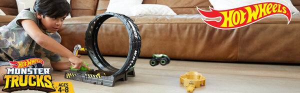 Mattel Hot Wheels Monster Trucks Epic Loop Challenge Σούπερ Λούπ Σετ Παιχνιδιού ΜΤ GKY00
