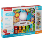 Fisher-Price Deluxe Εκπαιδευτικό Γυμναστήριο – Μουσικό Πιανάκι FWT15