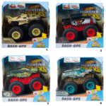 Mattel Hot Wheels Οχήματα Σύγκρουσης Monster Trucks 1:43 – 4 Σχέδια GCF94
