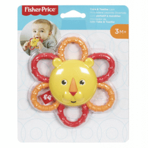 Fisher-Price Take N Teeth Lion Ζωάκια Σαφάρι - Λιονταράκι GGF02 / GGF04