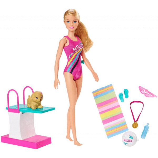 Mattel Barbie Dreamhouse Adventures Κολυμβήτρια GHK23 Mattel Barbie Dreamhouse Adventures Κολυμβήτρια GHK23