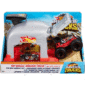 Mattel Hot Wheels Monster Trucks Bone Shaker Νεκροκεφαλή Σετ Παιχνιδιού Εκτοξευτές GKY01 / GKY02