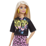 Mattel Barbie Fashionistas Original Ξανθιά Κούκλα Με Φόρεμα Rock FBR37 / GRB47