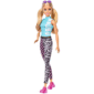 Mattel Barbie Fashionistas 158 Κούκλα Με Ξανθά Μαλλιά Με Φόρεμα Και Κολάν Malibu FBR37 / GRB50