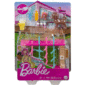 Mattel Barbie Έπιπλα Mini Playset Με Κατοικίδιο Σκυλάκι, Επιτραπέζιο Ποδοσφαιράκι Και Αξεσουάρ GRG75 / GRG77