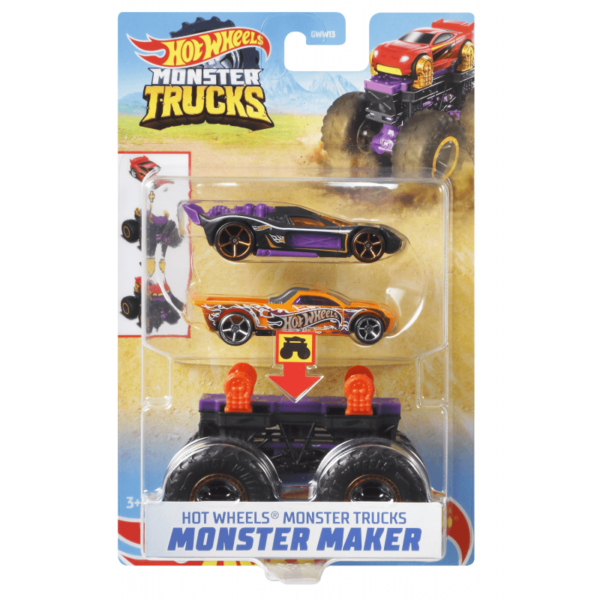 Mattel Hot Wheels Monster Trucks Maker Bone Shaker GWW13 / GWW16