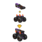 Mattel Hot Wheels Monster Trucks Maker Bone Shaker GWW13 / GWW16