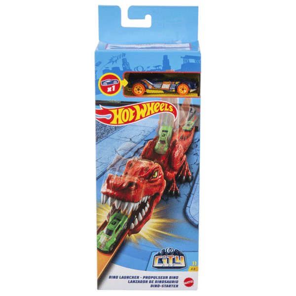 Hot Wheels Θηρία Εκτοξευτές City - 2 Σχέδια (GVF41)