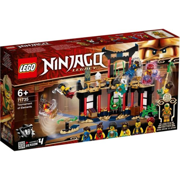 LEGO Ninjago Legacy Tournament Of Elements Temple Το Τουρνουά Των Στοιχείων 71735