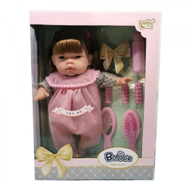 SNAINTER TOYS ΚΟΥΚΛΑ BONNIE 30EK ME ΗΧΟΥΣ & ΑΞΕΣΟΥΑΡ