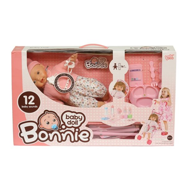 ΜΩΡΟ BONNIE 30εκ ME ΚΑΡΟΤΣΙ ΚΑΙ 12 ΗΧΟΙ 29.9911BD