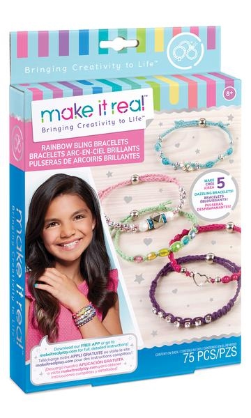 Make It Real – RAINBOW BLING BRACELETS (1206) (049279)