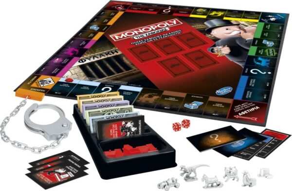 ΕΠΙΤΡΑΠΕΖΙΟ HASBRO MONOPOLY ΤΗΣ ΖΑΒΟΛΙΑΣ (CHEATERS EDITION) (E1871)
