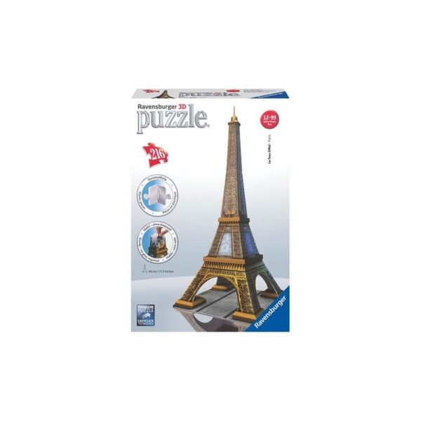 Παζλ 3D Eiffel Tower 216 Τεμάχια 12556 - Ravensburger