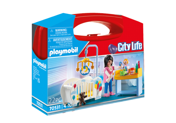 Playmobil City Life - Βαλιτσάκι Βρεφικό Δωμάτιο 70531