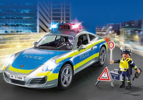 Playmobil Porsche 911 Carrera 4S Αστυνομικό Όχημα 70066