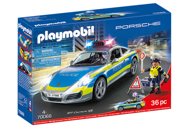 Playmobil Porsche 911 Carrera 4S Αστυνομικό Όχημα 70066