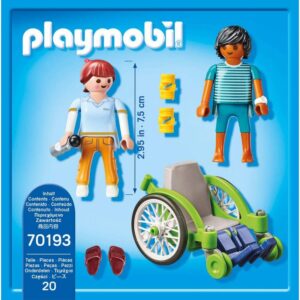 Playmobil Ασθενής Με Καροτσάκι