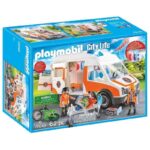Playmobil Ασθενοφόρο Με Διασώστες 70049