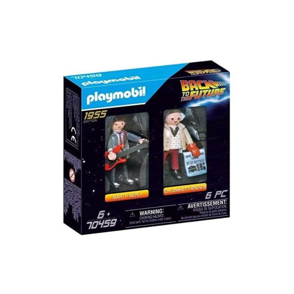 Playmobil Back To The Future Μάρτι Μακ Φλάι Και Καθηγητής Έμετ Μπράουν 70459