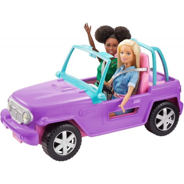 barbie-jeep-ochima Mattel Barbie Jeep Όχημα GMT46