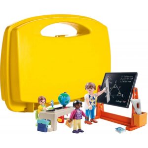 Playmobil City Life School Carry Case Building Maxi Βαλιτσάκι Σχολική Τάξη 70314