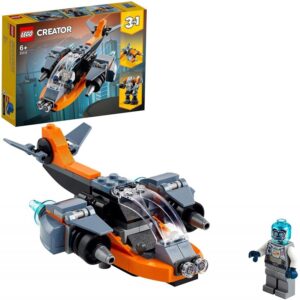 LEGO Creator 3 In 1 Cyber Drone Κυβερνοντρόουν 31111