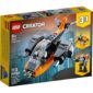LEGO Creator 3 In 1 Cyber Drone Κυβερνοντρόουν 31111