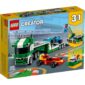 LEGO Creator 3 In 1 Race Car Transporter Μεταφορέας Αγωνιστικών Αυτοκινήτων 31113