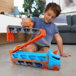Mattel Hot Wheels Νταλίκα – Πίστα 2 Σε 1 Αγώνων Με 3 Αυτοκινητάκια Κλίμακας 1:64 GVG37
