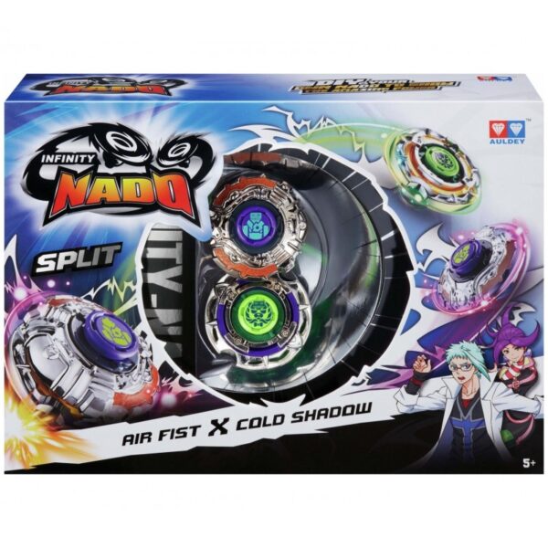 Auldey Toys Infinity Nado Split Series (Air Fist X Cold Shacow) 624600