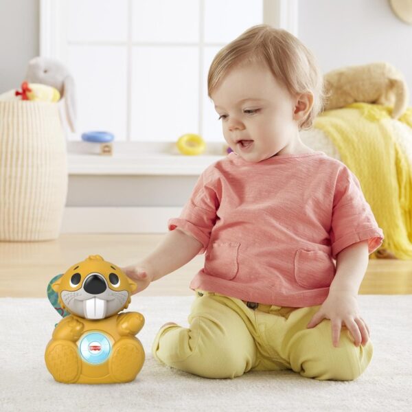 Fisher-Price Linkimals Κάστορας Ο Φωτεινούλης GXX19