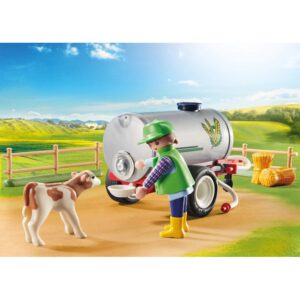 Playmobil Μεγάλο Τρακτέρ Με Βυτίο Νερού 70367