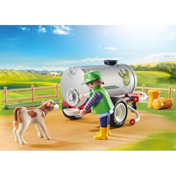 Playmobil Μεγάλο Τρακτέρ Με Βυτίο Νερού 70367
