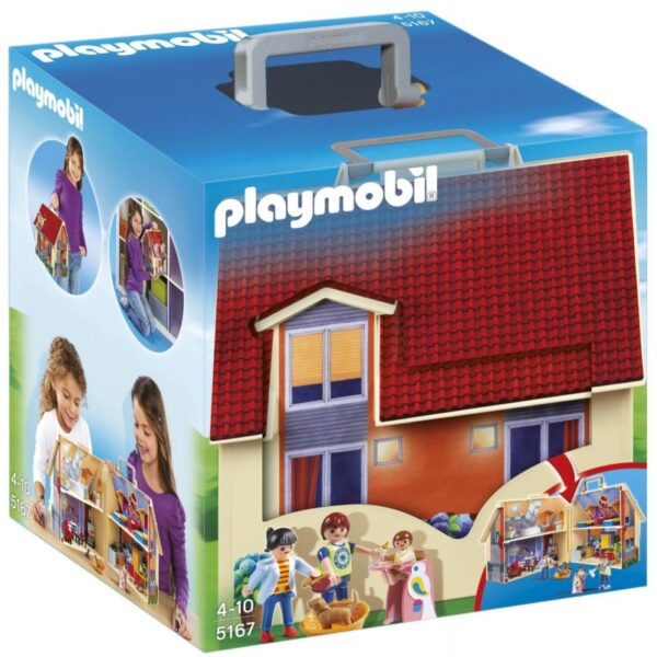 Playmobil Μοντέρνο Κουκλόσπιτο - Βαλιτσάκι 5167