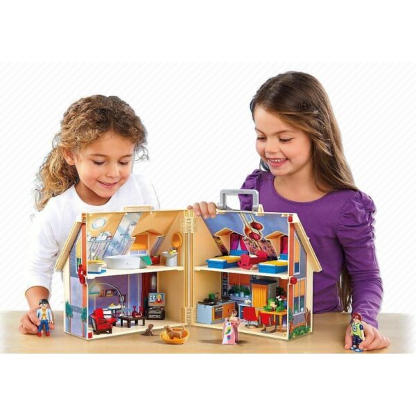 Playmobil Μοντέρνο Κουκλόσπιτο - Βαλιτσάκι 5167