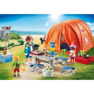 Playmobil Οικογενειακή Σκηνή Camping 70089