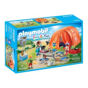 Playmobil Οικογενειακή Σκηνή Camping 70089