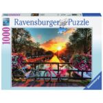 Ravensburger Παζλ 1000Τεμ. Ποδήλατα Στο Άμστερνταμ 19606