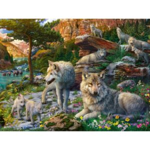 Ravensburger Παζλ 1500 Τεμ. Λύκοι 16598